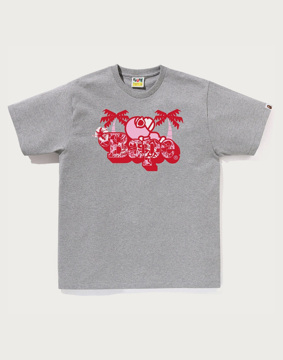PALM RESORT CAMO MILO ON BAPE TEE MENS