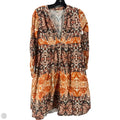 Dress Casual Short By Cma In Brown & Orange, Size: S