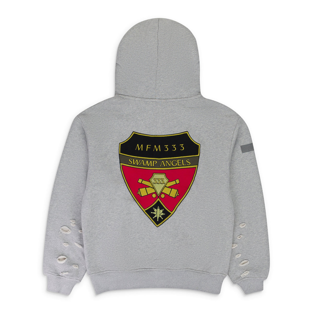 Grey MURD333R.FM Special Ops Hoodie