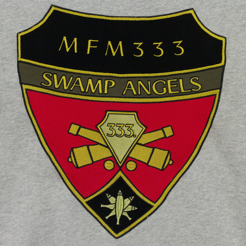 Grey MURD333R.FM Special Ops Hoodie
