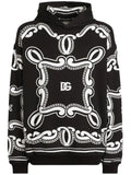 Dolce & Gabbana bandana-print hoodie