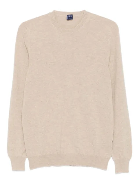 Fedeli round-neck cashmere sweater
