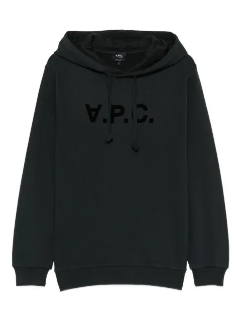 A.P.C. logo hoodie