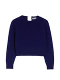 Jil Sander wool cropped sweater