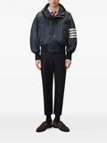Thom Browne tech twill 4-Barflight jacket