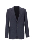 MM6 Maison Margiela frayed single-breasted blazer