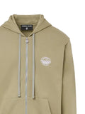 Iceberg logo-print zip-up hoodie