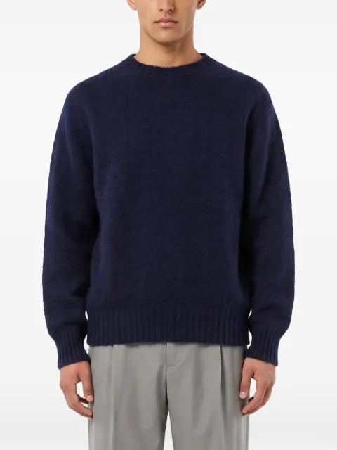 YMC crew-neck raglan-sleeve sweater