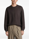 Giorgio Armani ribbed-knit crew-neck sweatshirt