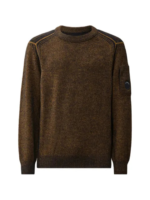 C.P. Company lens-detail knitted sweater