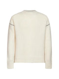 Roberto Collina contrast-stitch crew-neck sweater