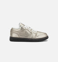 Air Jordan 1 Low SE "Metallic Zinc" Women's Shoe – Metallic Zinc/Summit White/Velvet Brown
