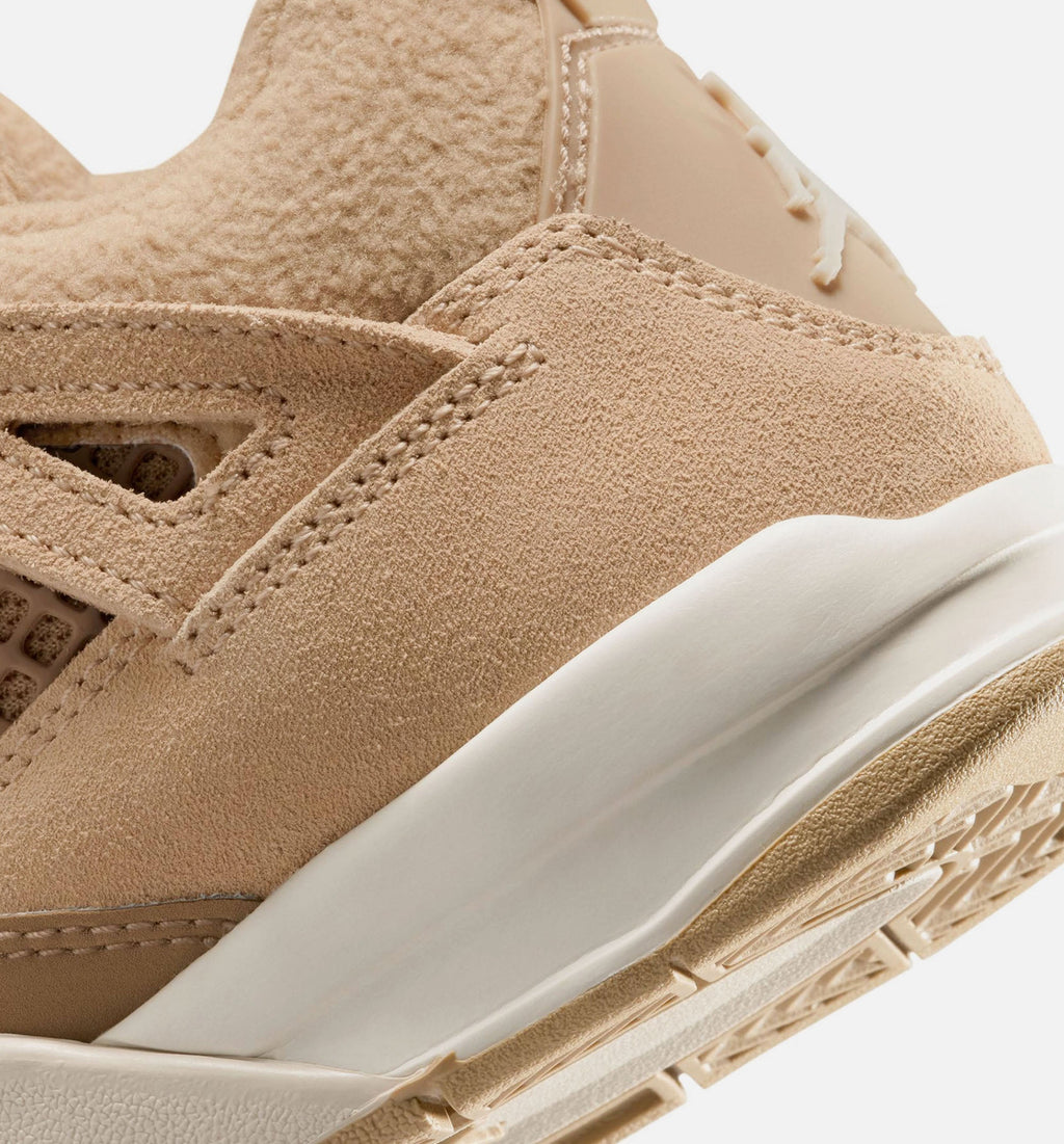 Air Jordan 4 Retro “Cozy Girl” Preschool Shoes