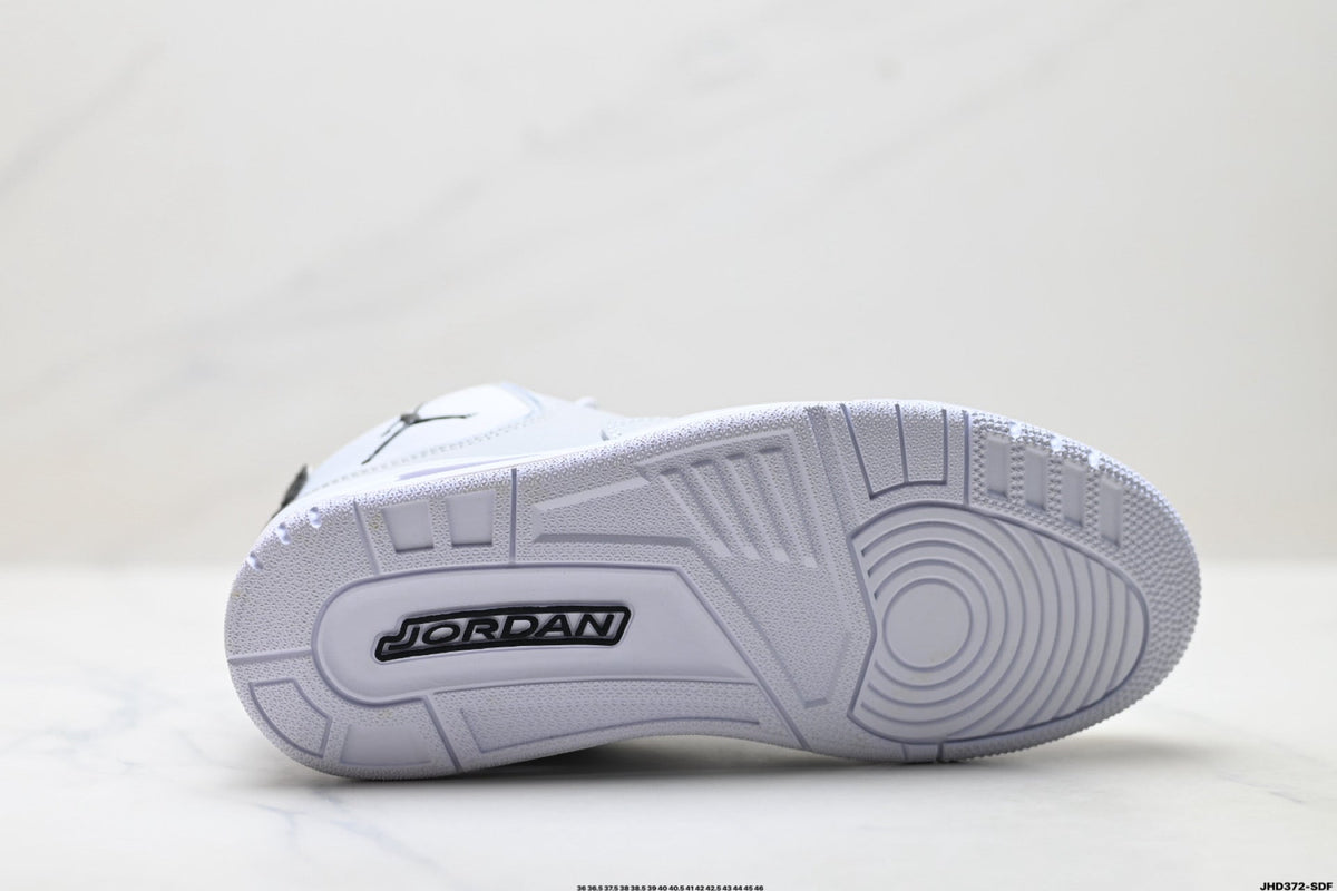 Air Jordan 3 Retro White Light Grey Sneakers