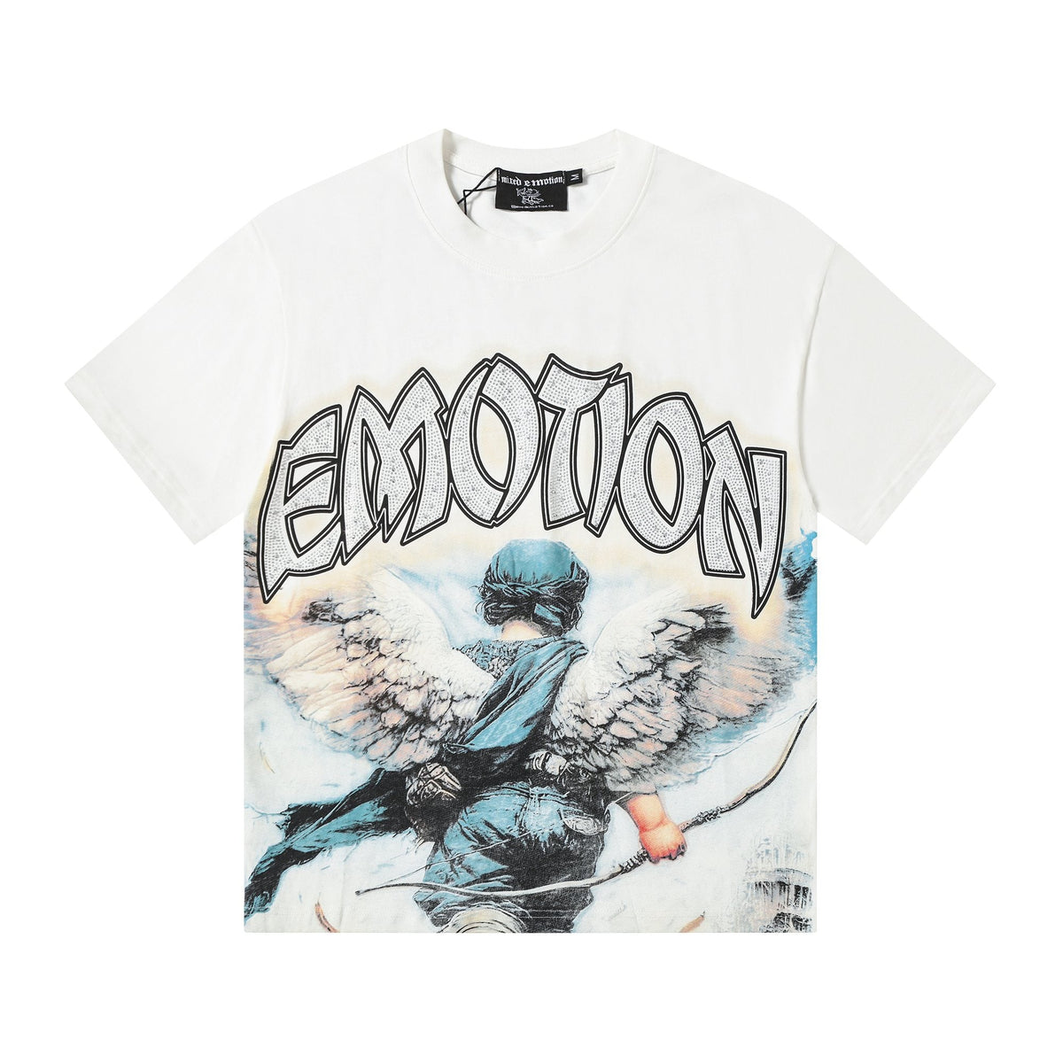 MIXED EMOTION Angel Graphic T-Shirt