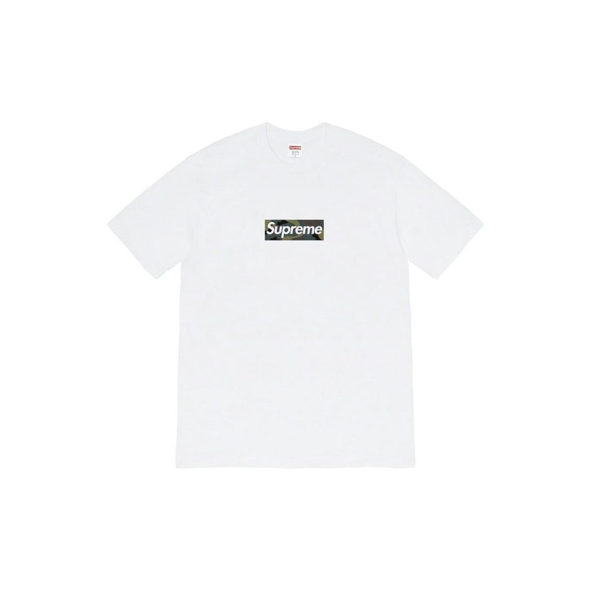Supreme Camo Box Logo Short-Sleeve T-Shirt