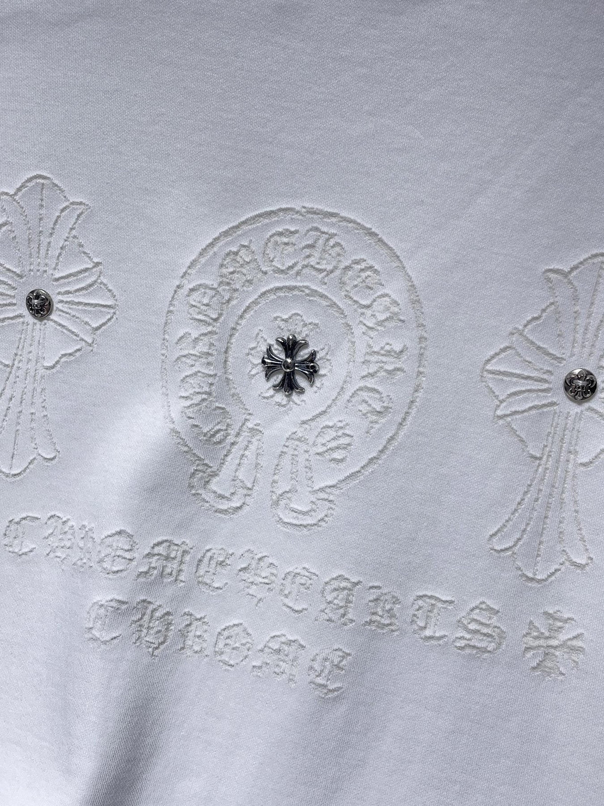 Chrome Hearts Horseshoe Graphic Short-Sleeve T-Shirt