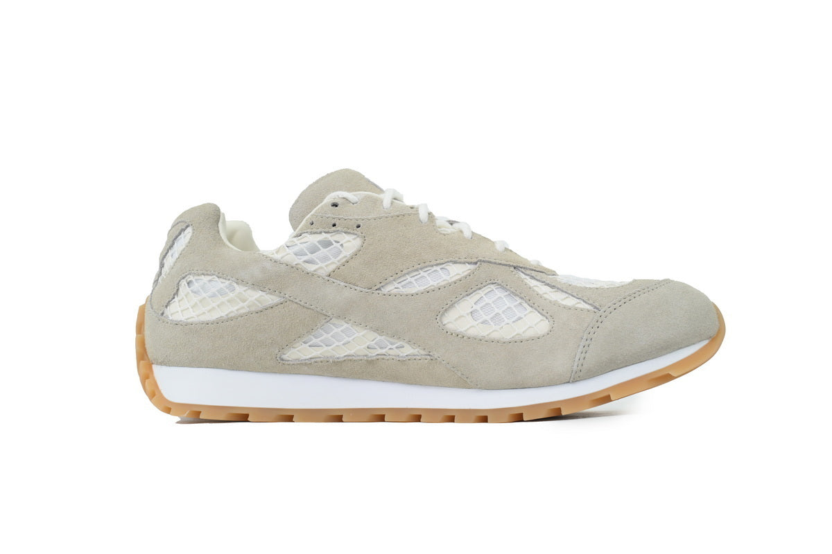 Bottega Veneta Orbit Suede Gray