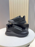 BOSS Black Mesh Running Shoes