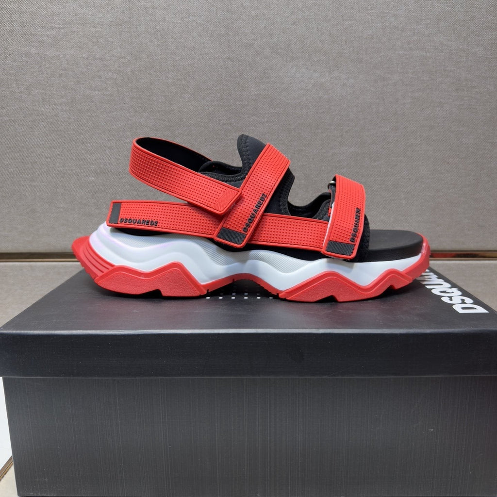 DSQUARED2 Multi-Strap Sport Sandals