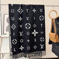 Louis Vuitton Monogram Fringe Scarf