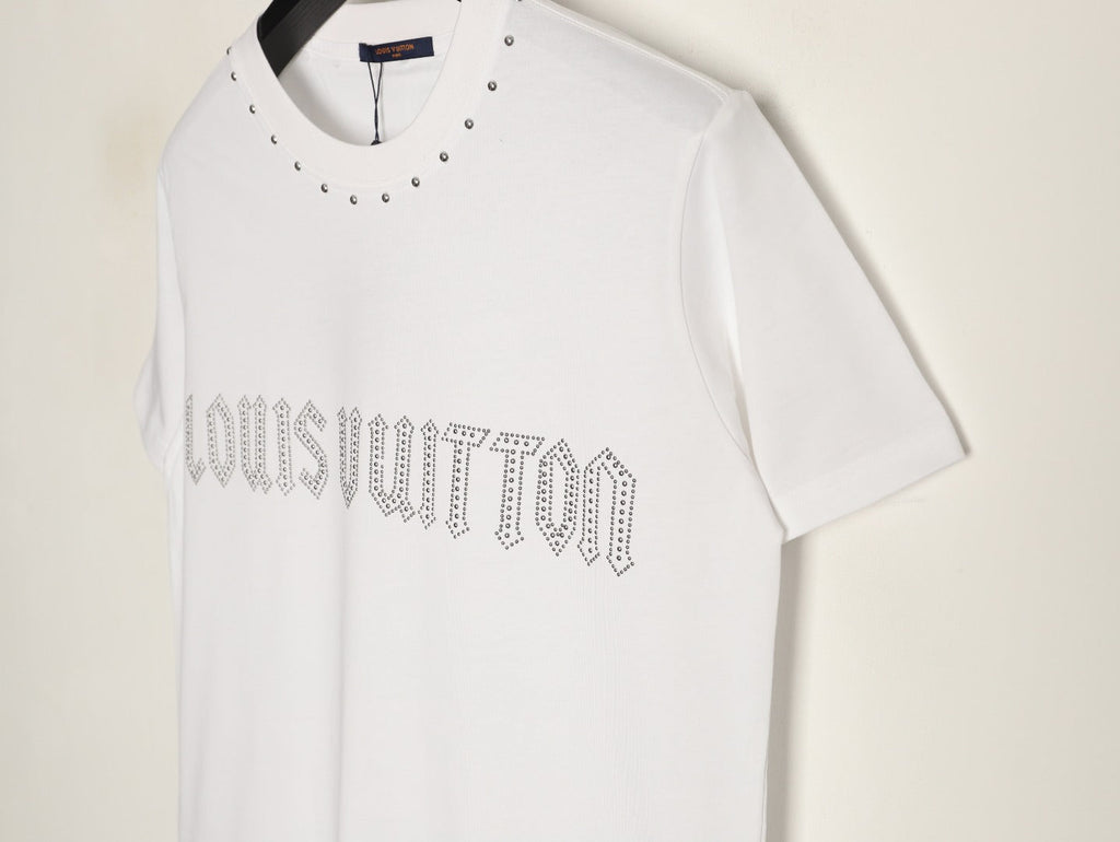 Louis Vuitton Dotted Lettering T-Shirt - White